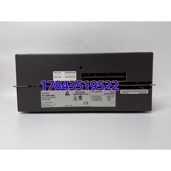 SCHNEIDER PC-E984-685 | Modicon 984系列16位CPU模块 现货供应 - 图片 3