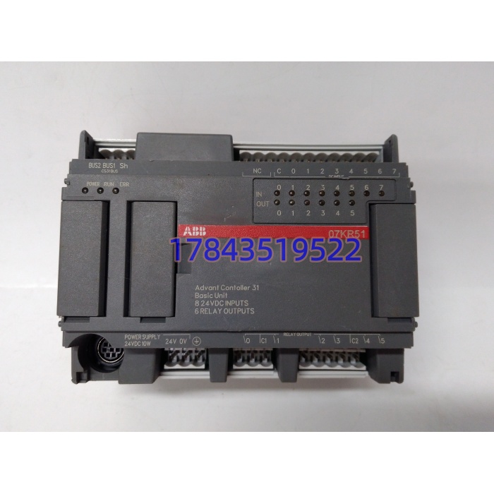 ABB 07KR51 1SBP260011R1001 | AC31紧凑型PLC基本单元