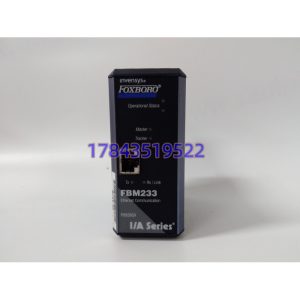 FOXBORO FBM233 P0926GX | 冗余以太网FDSI模块
