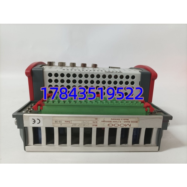 MOOG D136-001-007 | MSC I伺服控制器 8路模拟IO现货直发