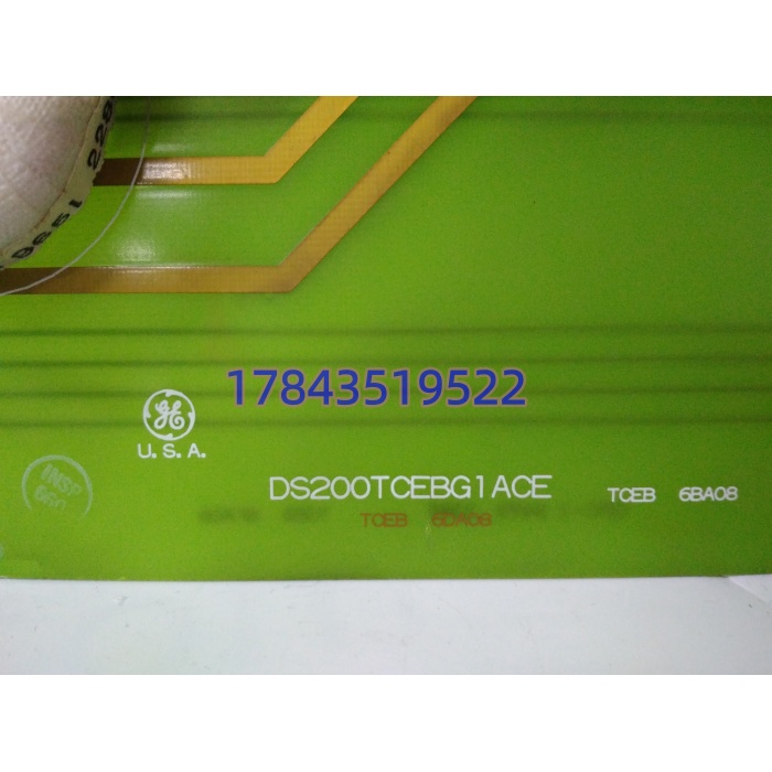 GE DS200TCEBG1ACE | Mark V 保护端子扩展板 - 图片 3