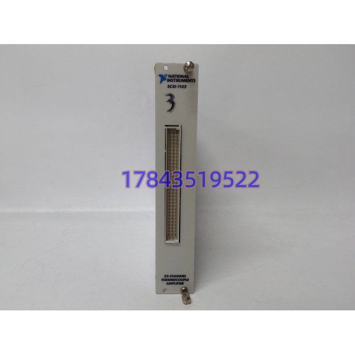 NI SCXI-1102 | SCXI 32通道差分模拟输入调理模块 - 图片 2