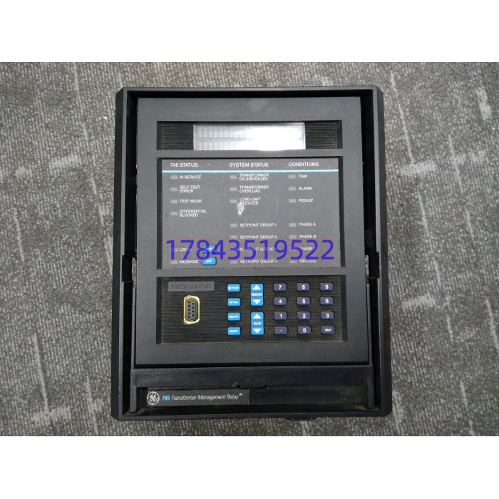 GE Multilin SR745-W2-P5-G5-HI-A | 双绕组变压器管理继电器