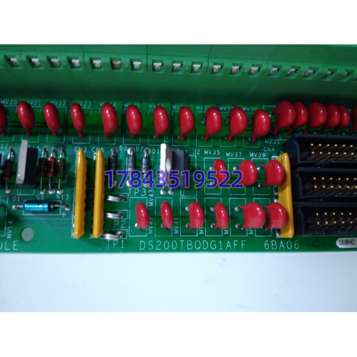 GE DS200TBQDG1AFF | Mark V RST 扩展模拟端子板 - 图片 2