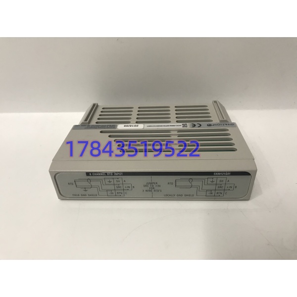 Emerson 5X00121G01 | Ovation 8通道RTD输入模块