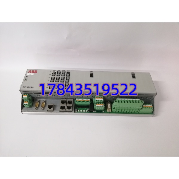 ABB PCD230A (3BHE022291R0101) | 励磁系统CCM通信板 24V DC 双电源冗余 一年质保