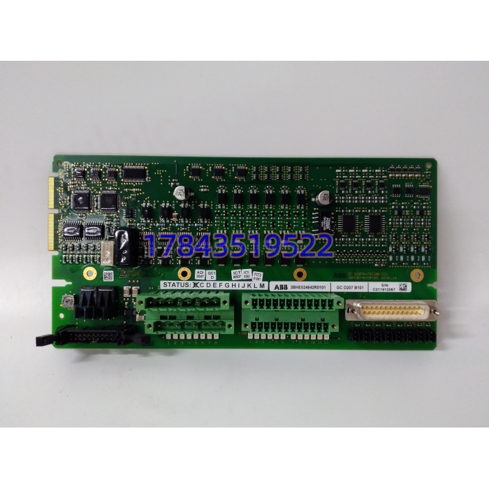 ABB GCD207B101 3BHE024642R0101 | 脉冲触发接口板 - 图片 3