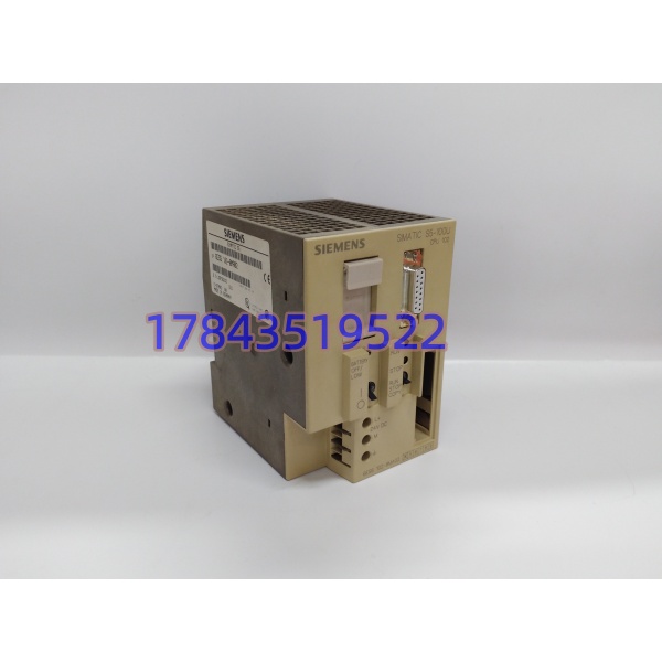 西门子SIMATIC S5-100U 6ES5 100-8MA02 | CPU 100 控制器模块