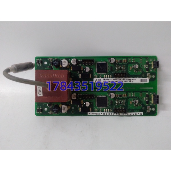 ABB GDC806A0101 3BHE028761R0101 | ACS6000门极驱动板