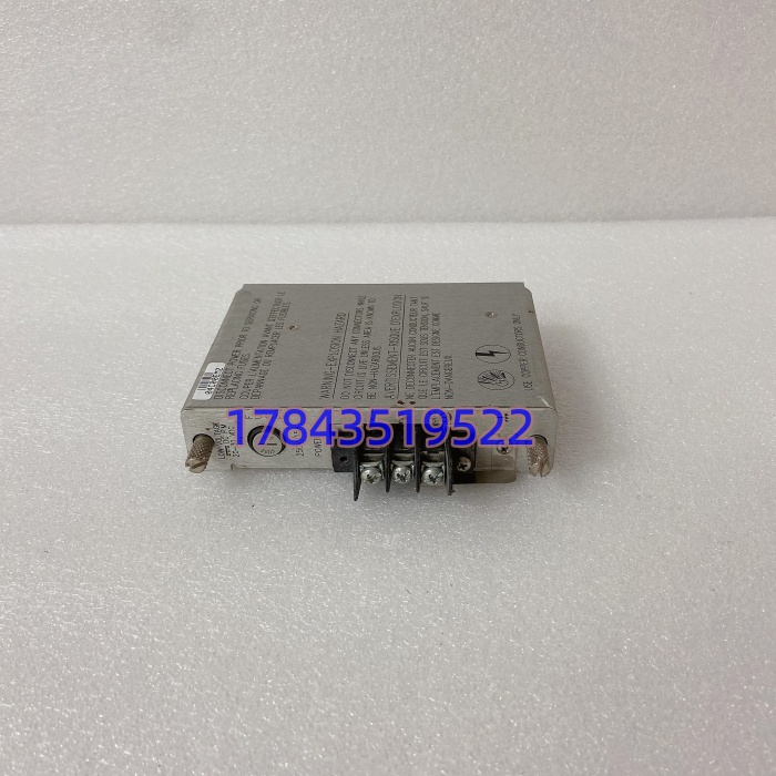 本特利 133300-01 | 3500/15低压直流电源输入模块 - 图片 2