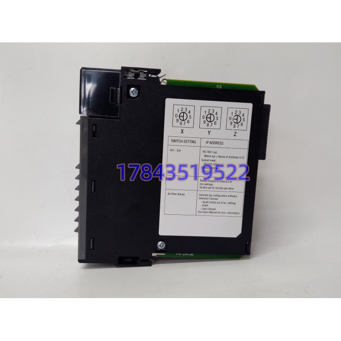 Allen-Bradley 1756-EN2TXT | 10/100M 双RJ45 机架通信卡 一年质保 - 图片 4