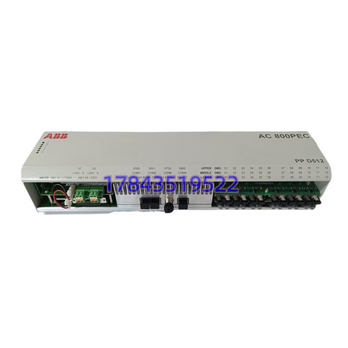 ABB PPD512 A10‑15000 (3BHE040375R1023) | AC800PEC 励磁处理单元 现货供应